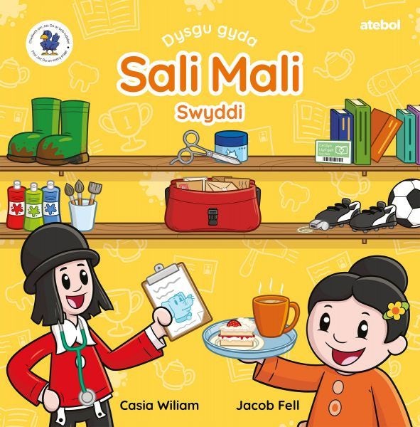 Cover image for Dysgu gyda Sali Mali: Swyddi, isbn: 9781801064187