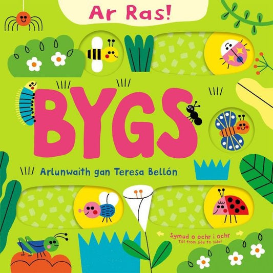 Cover image for Ar Ras: Bygs / Bugs, isbn: 9781801065962
