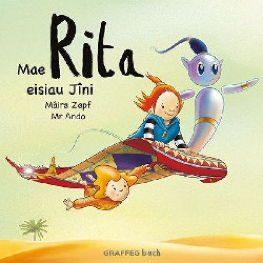 Cover image for Mae Rita Eisiau Jîni, isbn: 9781802582796