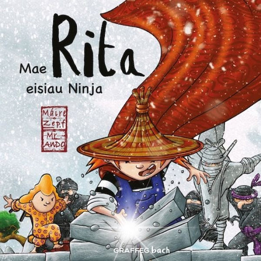 Cover image for Mae Rita eisiau Ninja, isbn: 9781802582802