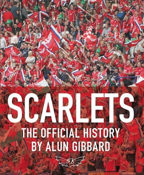 Cover image for Scarlets - The Official History, isbn: 9781802585636