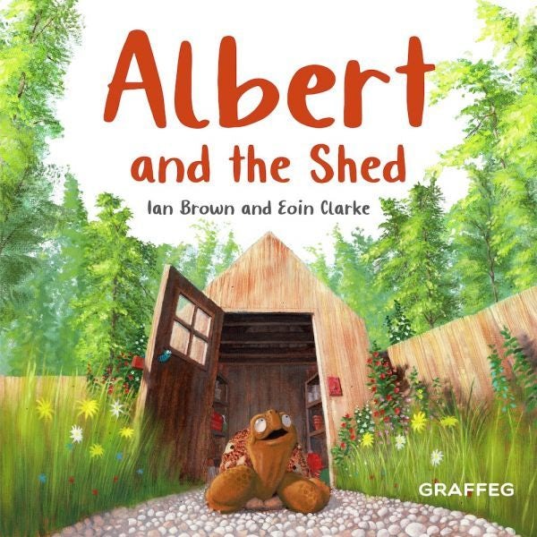 Cover image for Albert and the Shed, isbn: 9781802588279