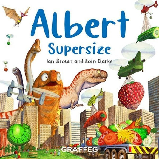 Cover image for Albert Supersize, isbn: 9781802588378