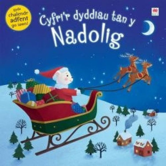 Cover image for Cyfri'r Dyddiau tan y Nadolig, isbn: 9781804160404