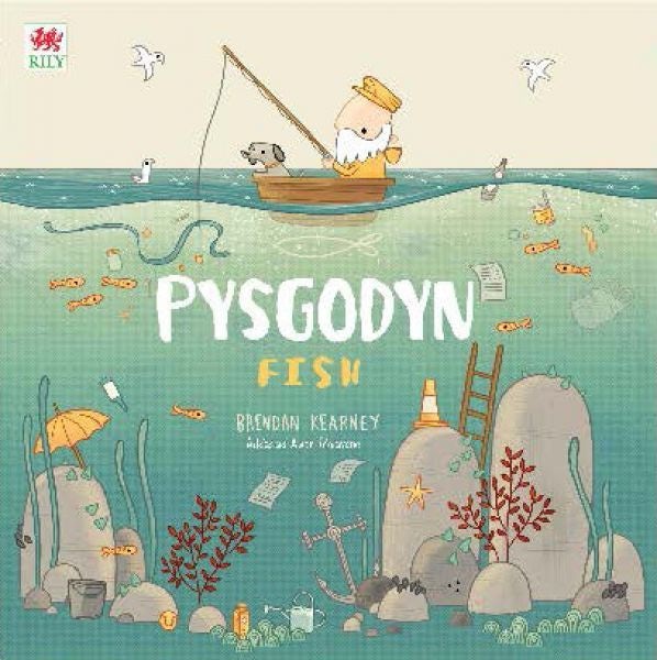 Cover image for Cyfres Anturiaeth Eifion a Sboncyn: Pysgodyn / Fish, isbn: 9781804161159