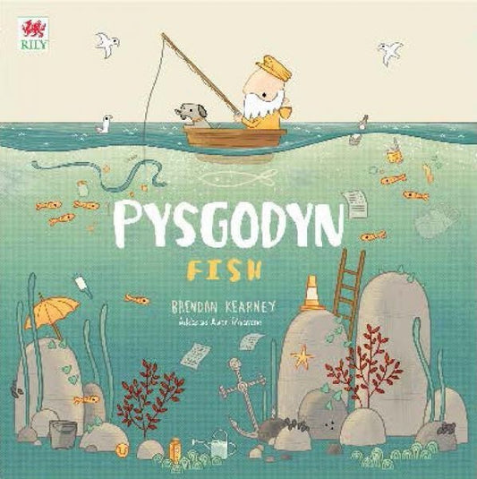 Cover image for Cyfres Anturiaeth Eifion a Sboncyn: Pysgodyn / Fish, isbn: 9781804161159