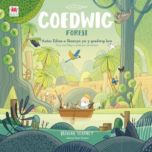 Cover image for Cyfres Anturiaeth Eifion a Sboncyn: Coedwig / Forest, isbn: 9781804162941