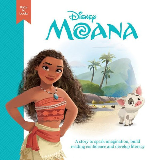 Cover image for Disney Back to Books: Moana, isbn: 9781804163535