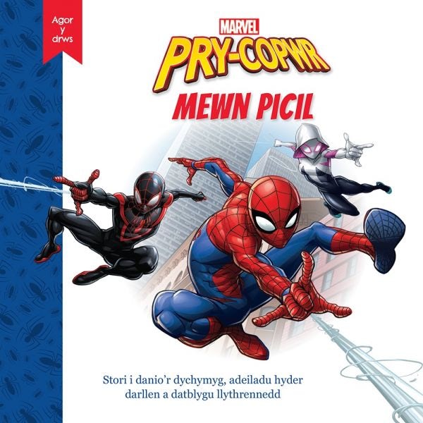 Cover image for Disney Marvel Agor y Drws: Pry-Copwr Mewn Picil, isbn: 9781804163542