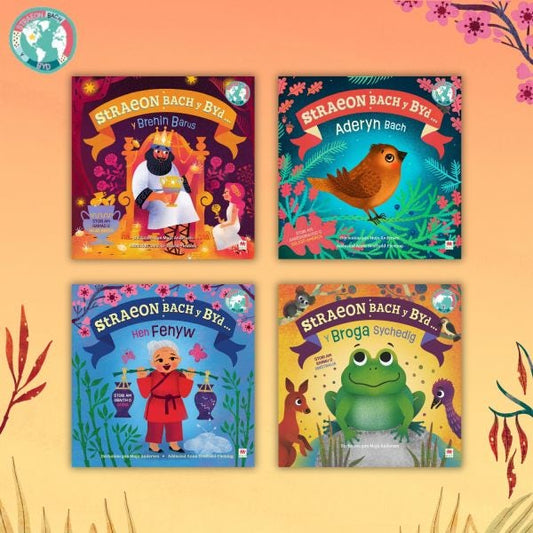 Cover image for Pecyn Straeon Bach y Byd / Little Stories from Around the World Pack, isbn: 9781804164228