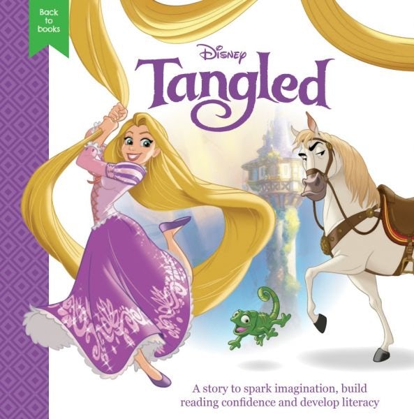 Cover image for Disney Back to Books: Tangled, isbn: 9781804164341