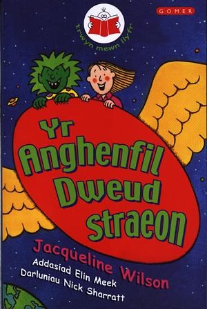 Cover image for Cyfres Trwyn Mewn Llyfr: Yr Anghenfil Dweud Straeon, isbn: 9781843233510