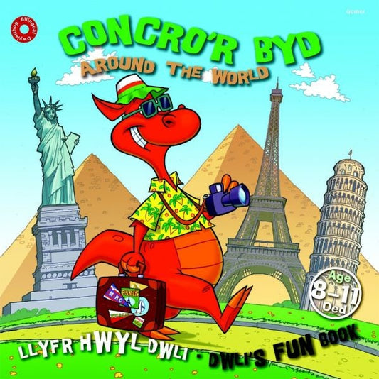 Cover image for Llyfr Hwyl Dwli/ Dwli's Fun Book: Concro'r Byd/ Around the World, isbn: 9781843238058