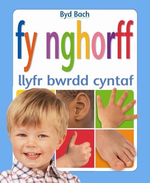 Cover image for Cyfres Byd Bach: Fy Nghorff - Llyfr Bwrdd Cyntaf, isbn: 9781843239253
