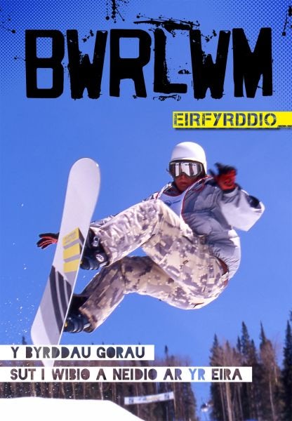 Cover image for Cyfres Bwrlwm: Eirfyrddio, isbn: 9781845213503