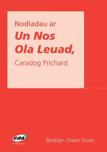 Cover image for Nodiadau ar 'Un Nos Ola Leuad', isbn: 9781845215125