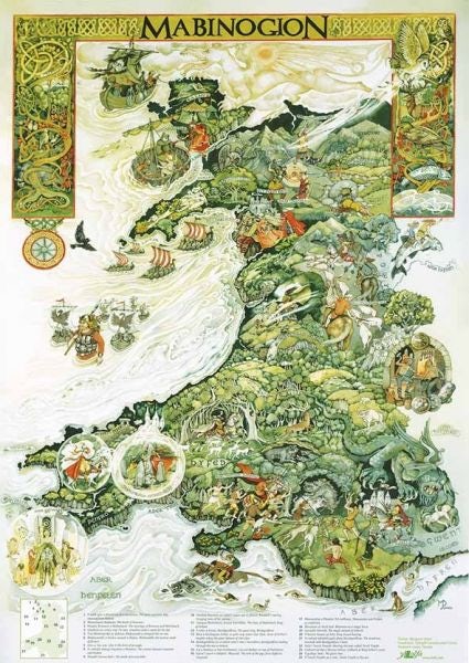 Cover image for Poster y Mabinogion, isbn: 9781847712585