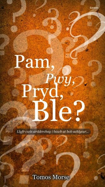 Cover image for Pam, Pwy, Pryd, Ble? Llyfr Cwis, isbn: 9781848513648