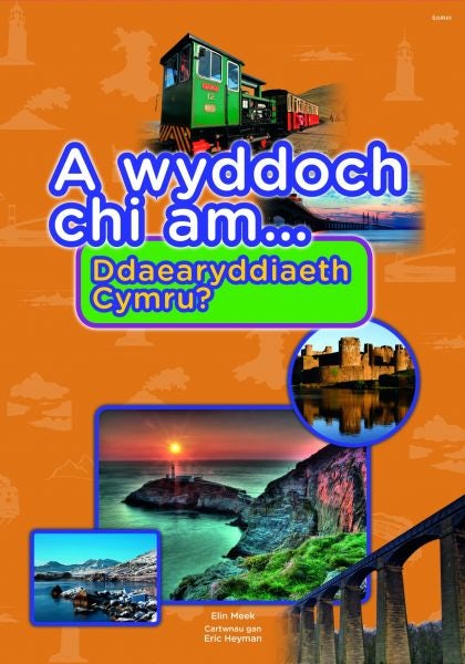 Cover image for Cyfres a Wyddoch Chi: A Wyddoch Chi am Ddaearyddiaeth Cymru?, isbn: 9781848514423