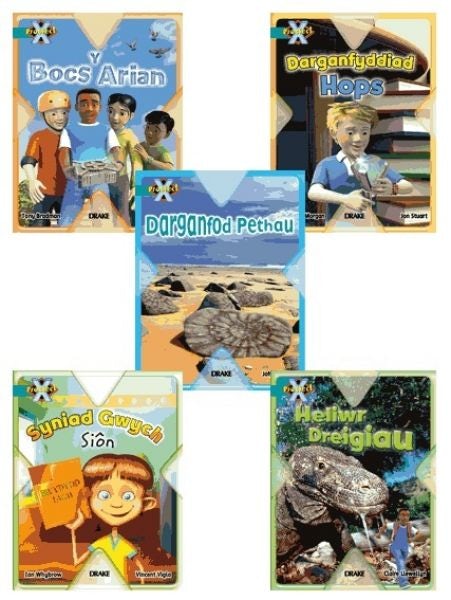Cover image for Prosiect X: Band 7 Gwyrddlas - Darganfod, isbn: 9781848911673