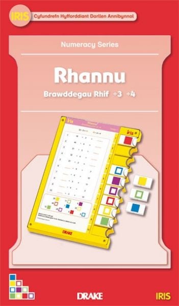 Cover image for Iris: Cyfres Rhifedd Blwyddyn 3 - Rhannu Brawddegau 3/4, isbn: 9781848916937