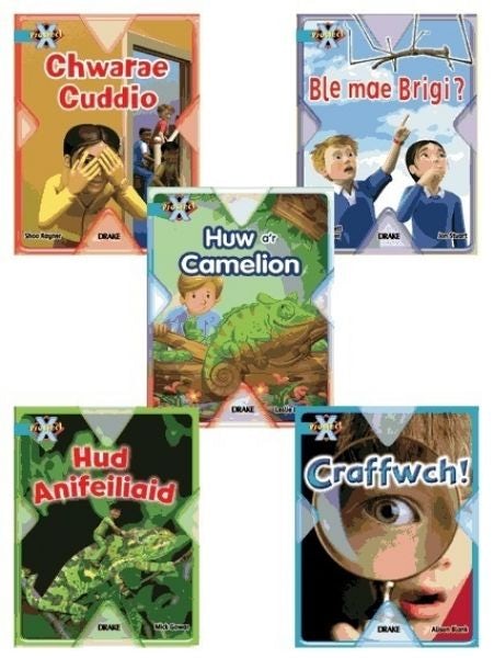 Cover image for Prosiect X: Band 7 Gwyrddlas - Cuddio, isbn: 9781848918573