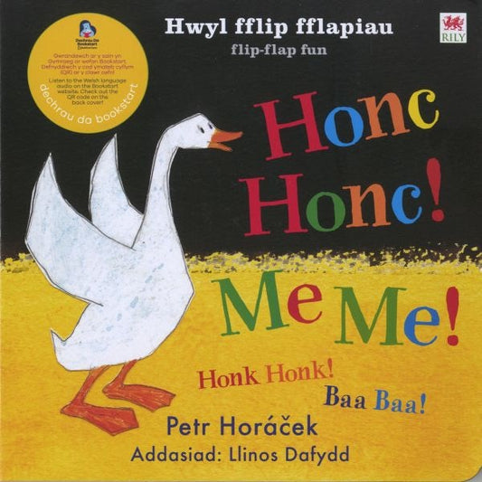 Cover image for Cyfres Hwyl Fflip Fflapiau: Honc Honc! Me Me!, isbn: 9781849670357