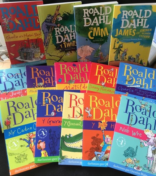 Cover image for Roald Dahl - Casgliad Mawr (14), isbn: 9781849673624