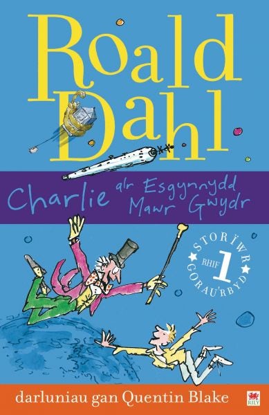 Cover image for Charlie a'r Esgynnydd  Mawr Gwydr, isbn: 9781849675048