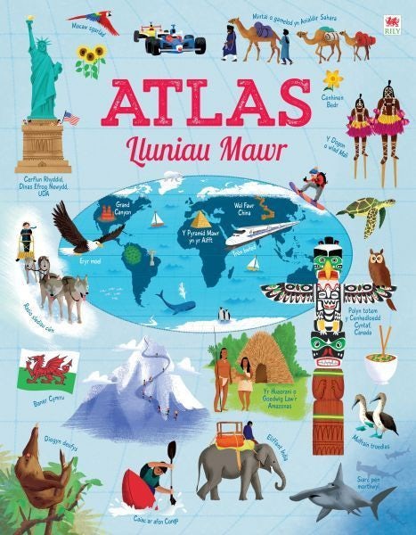 Cover image for Atlas Lluniau Mawr, isbn: 9781849676755