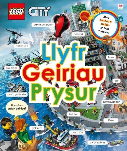 Cover image for Lego: Llyfr Geiriau Prysur, isbn: 9781849677349
