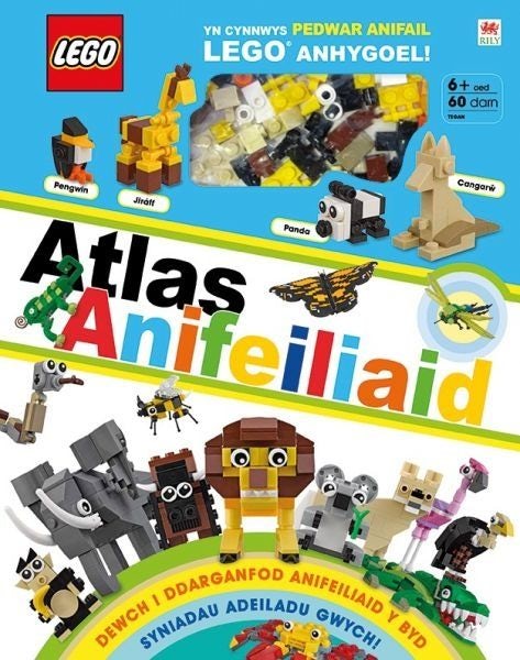 Cover image for Lego: Atlas Anifeiliaid, isbn: 9781849677363