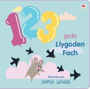 Cover image for 123 gyda Llygoden Fach, isbn: 9781849677899