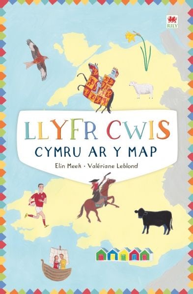 Cover image for Cymru ar y Map: Llyfr Cwis, isbn: 9781849678032