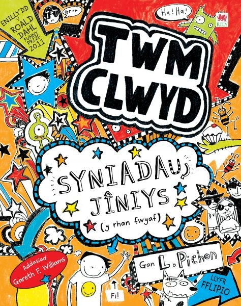 Cover image for Cyfres Twm Clwyd: Syniadau Jîniys (y rhan fwyaf), isbn: 9781849678629