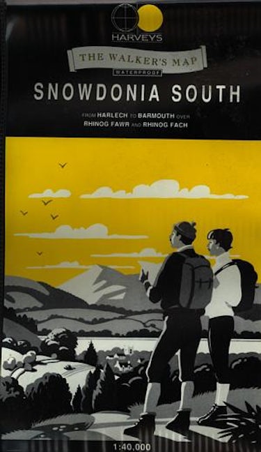 Cover image for Walker's Map Snowdonia South, isbn: 9781851371112