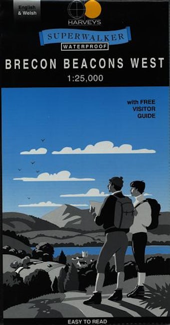 Cover image for Superwalker Brecon Beacons West, isbn: 9781851372225
