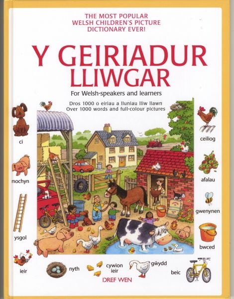 Cover image for Y Geiriadur Lliwgar, isbn: 9781855969766