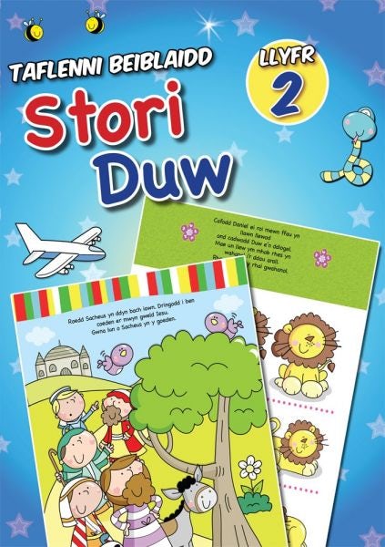 Cover image for Taflenni Beiblaidd Stori Duw - Llyfr 2, isbn: 9781859947074
