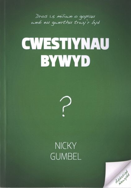 Cover image for Cwrs Alffa: Cwestiynau Bywyd, isbn: 9781859947340