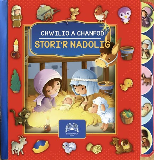 Cover image for Chwilio a Chanfod: Stori'r Nadolig, isbn: 9781859948583