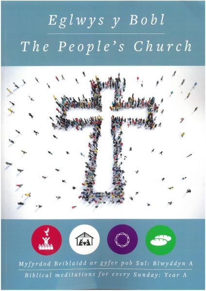Cover image for Eglwys y Bobl - the People's Church, isbn: 9781859949559