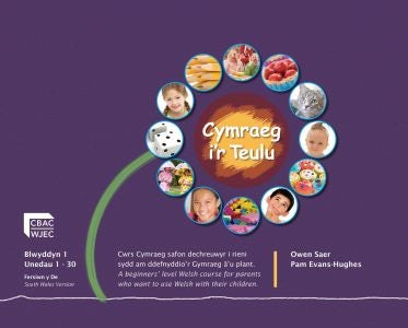 Cover image for Cymraeg i'r Teulu Blwyddyn 1 (Fersiwn y De), isbn: 9781860856662