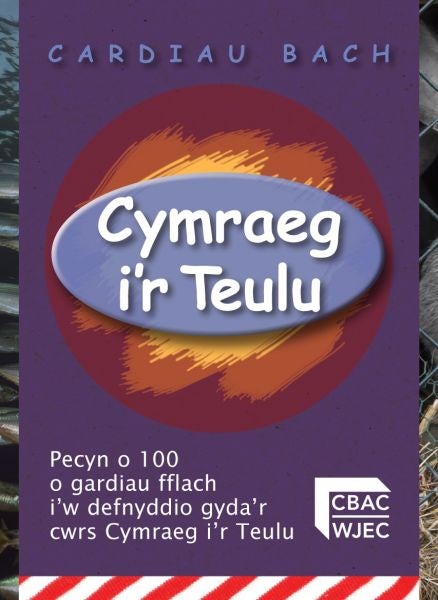Cover image for Cymraeg i'r Teulu: Cardiau Fflach Bach, isbn: 9781860856808