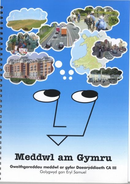 Cover image for Meddwl am Gymru: Gweithgareddau Meddwl ar Gyfer Daearyddiaeth CA3, isbn: 9781903404027