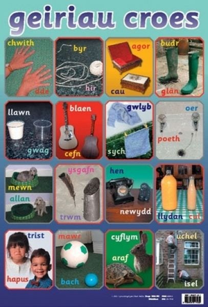 Cover image for Geiriau Croes (Poster), isbn: 9781904217435