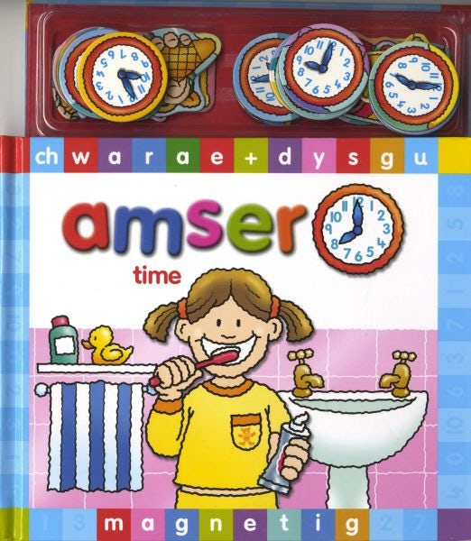 Cover image for Chwarae a Dysgu Magnetig: Amser, isbn: 9781905255450