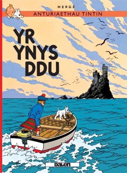 Cover image for Cyfres Anturiaethau Tintin: Yr Ynys Ddu, isbn: 9781906587086