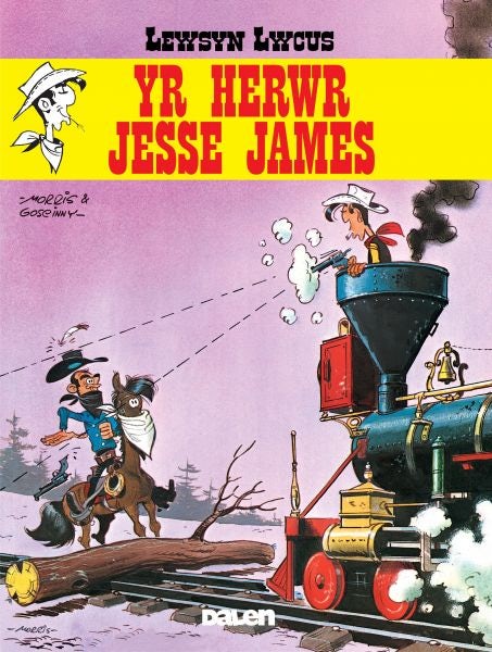 Cover image for Lewsyn Lwcus: Yr Herwr Jesse James, isbn: 9781906587154