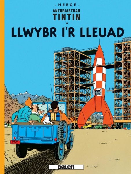 Cover image for Cyfres Anturiaethau Tintin: Llwybr i'r Lleuad, isbn: 9781906587185